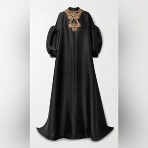 Reem Acra Pique Embellished Gown 2